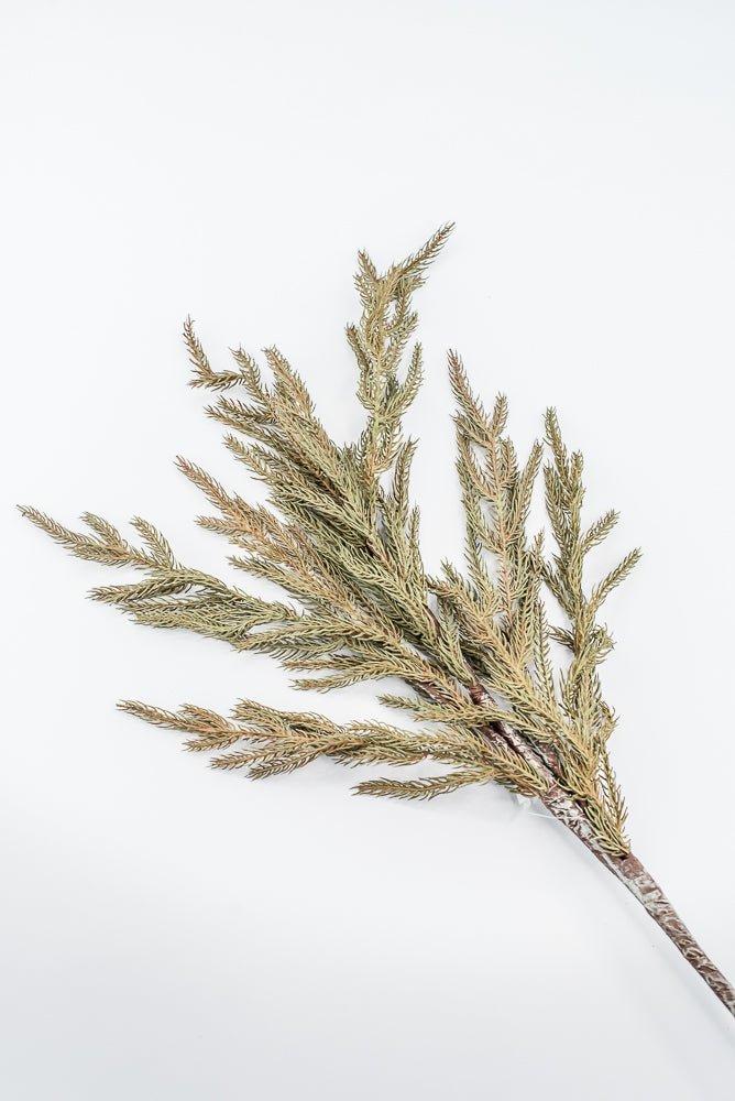 Brown Soft Touch Pine Spray - 35" - Greenery MarketX1974BRN