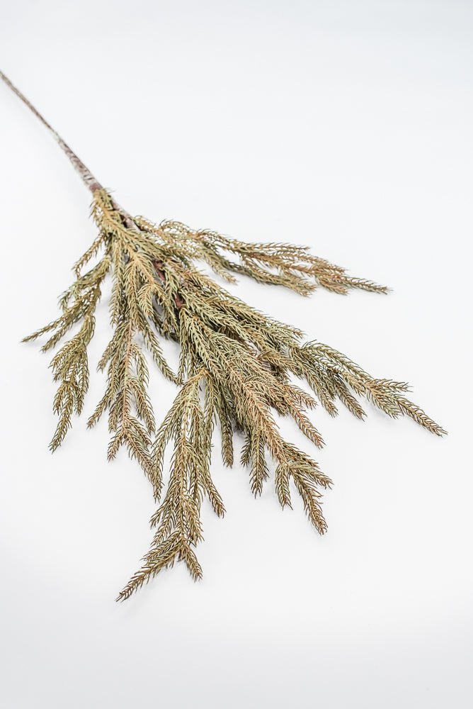 Brown Soft Touch Pine Spray - 35" - Greenery MarketX1974BRN