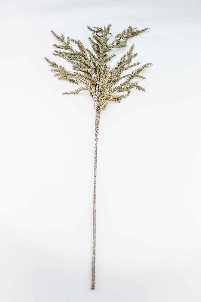 Brown Soft Touch Pine Spray - 35" - Greenery MarketX1974BRN