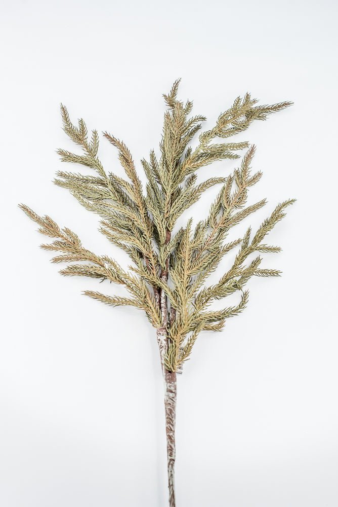 Brown Soft Touch Pine Spray - 35" - Greenery MarketX1974BRN