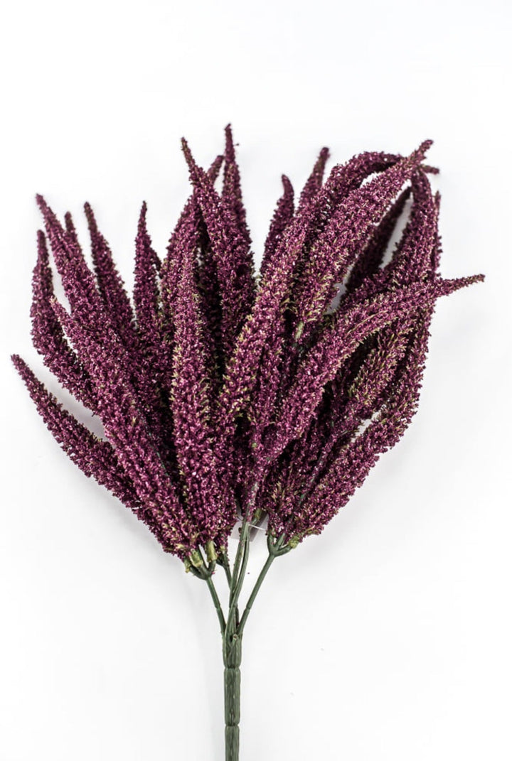 Burgundy Plum Lavender Bush - 15" - Greenery MarketArtificial Flowers85634-BG