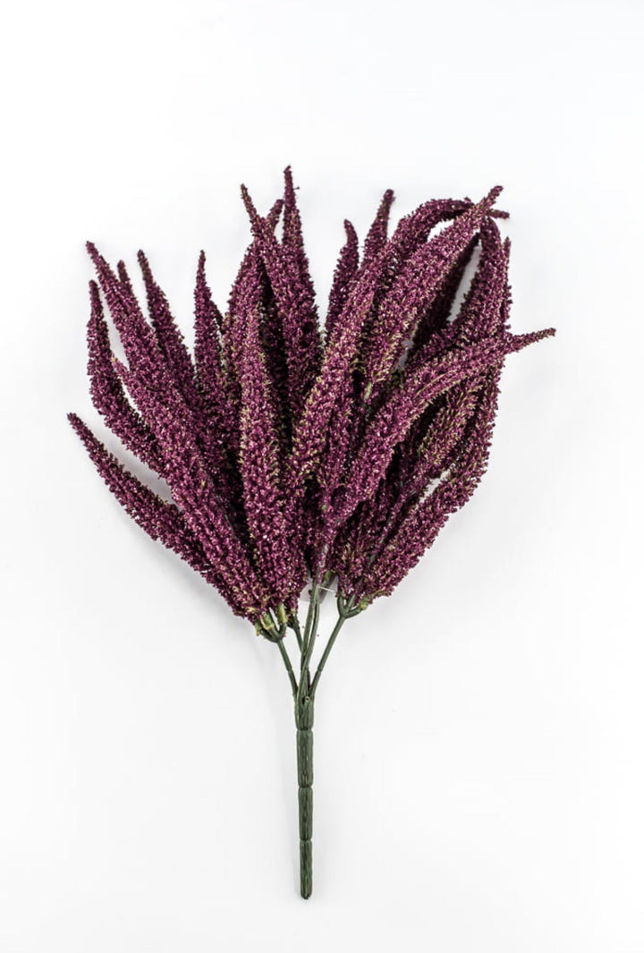 Burgundy Plum Lavender Bush - 15" - Greenery MarketArtificial Flowers85634-BG