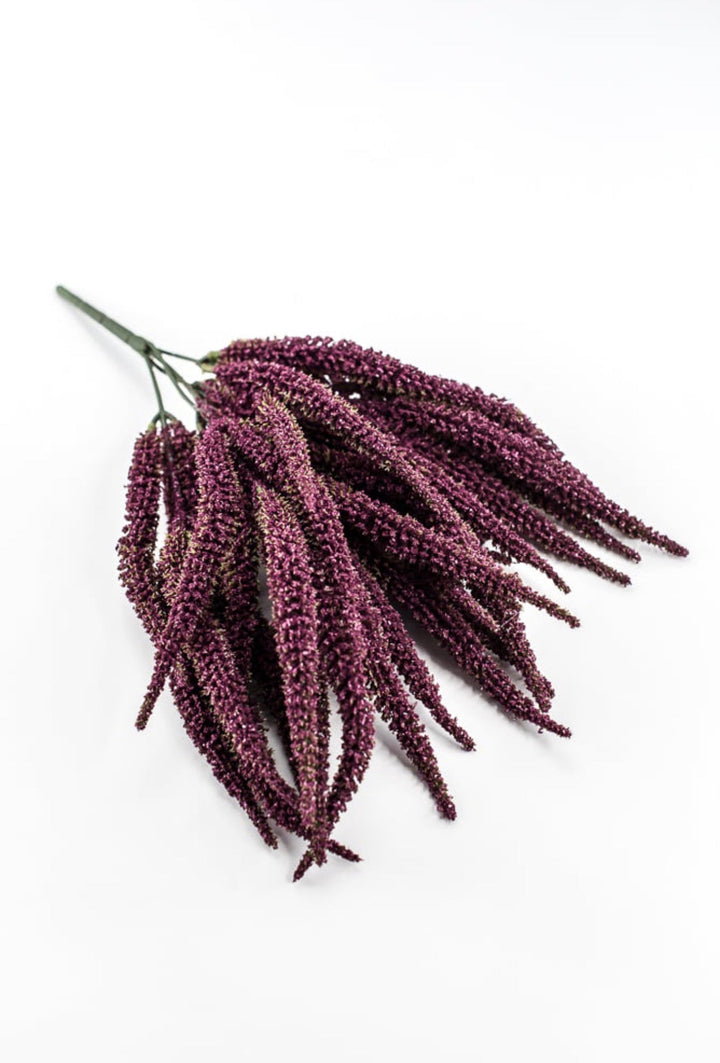 Burgundy Plum Lavender Bush - 15" - Greenery MarketArtificial Flowers85634-BG