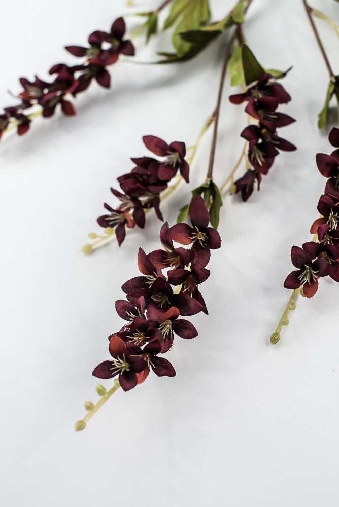 Burgundy Wild Vinca Spray - 31" - Greenery Market6590BU