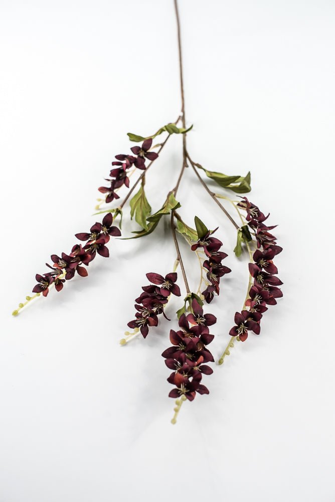 Burgundy Wild Vinca Spray - 31" - Greenery Market6590BU