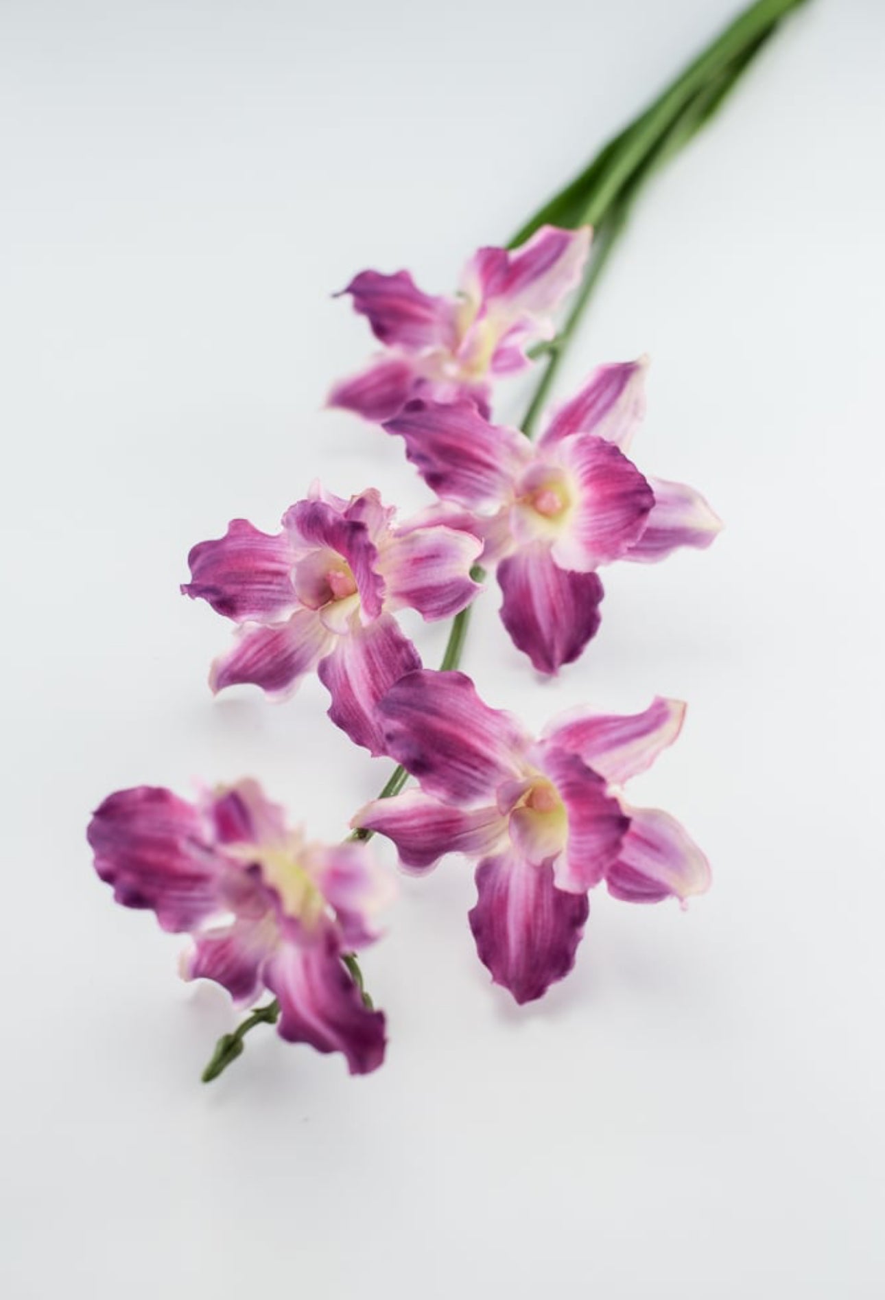 Cattleya orchid Flower spray - pink - Greenery MarketArtificial Flora6217-BT