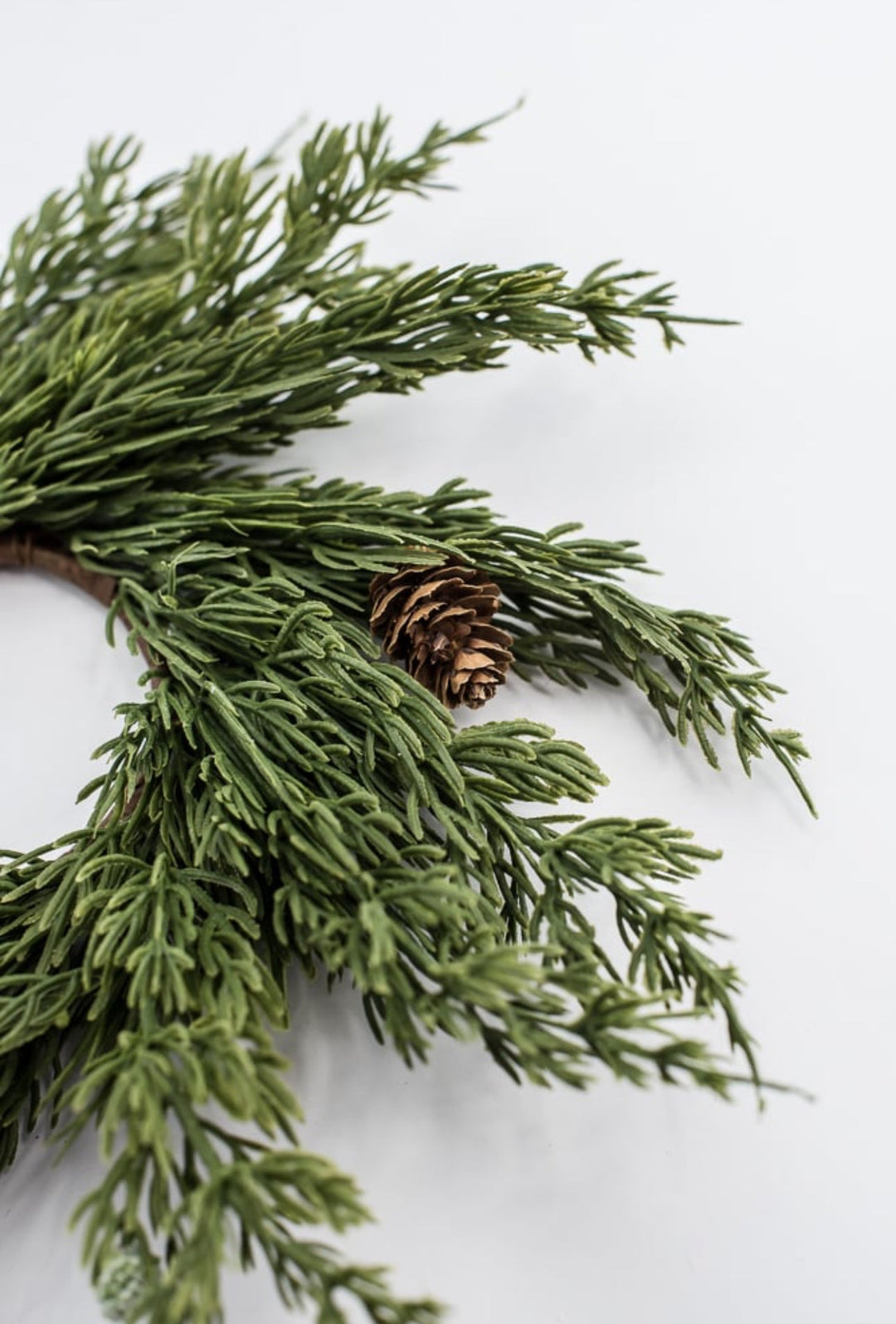 Cedar 10” mini wreath, candle ring wreath - Greenery Marketwreath base & containers2843017GR