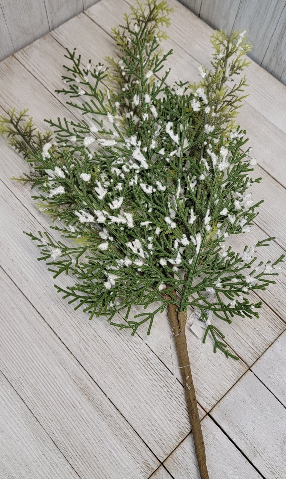 Cedar spray with snow - Greenery MarketgreeneryXS642 - GW