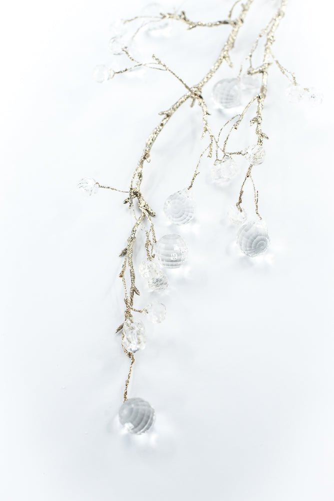 Champagne & Clear Jewel Spray - 30" - Greenery Market2826126CH