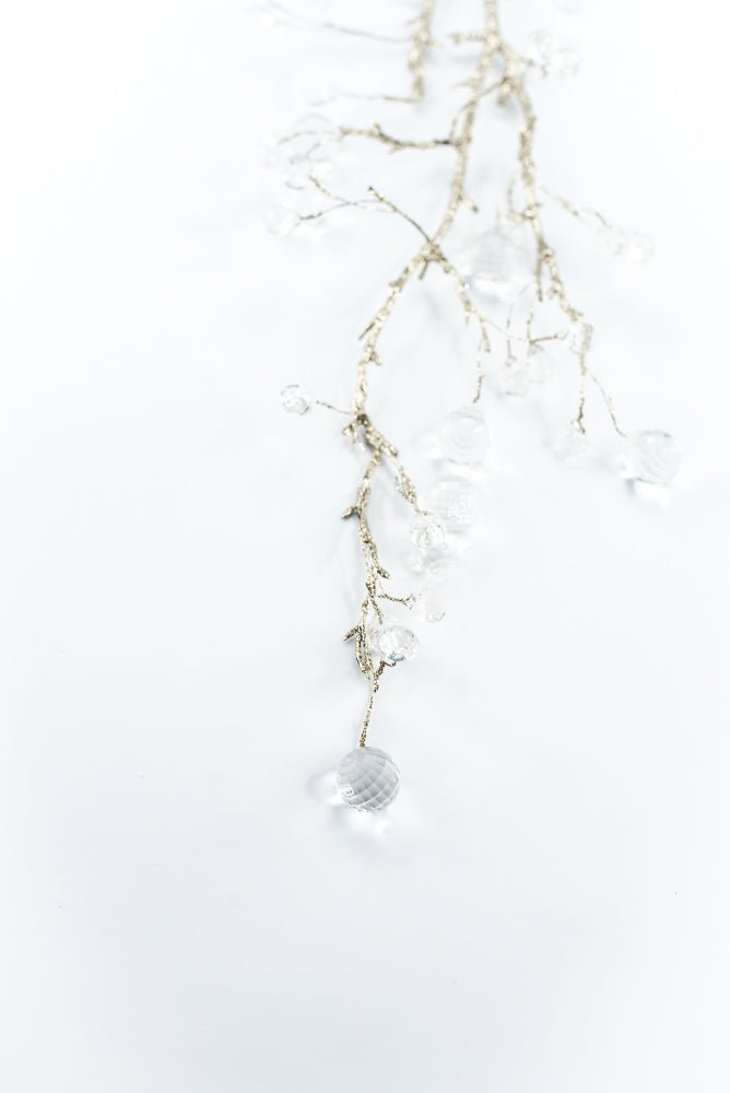Champagne & Clear Jewel Spray - 30" - Greenery Market2826126CH