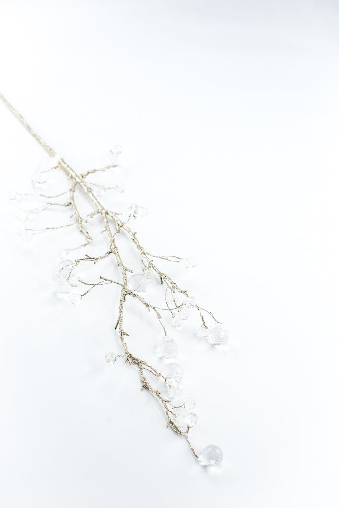 Champagne & Clear Jewel Spray - 30" - Greenery Market2826126CH