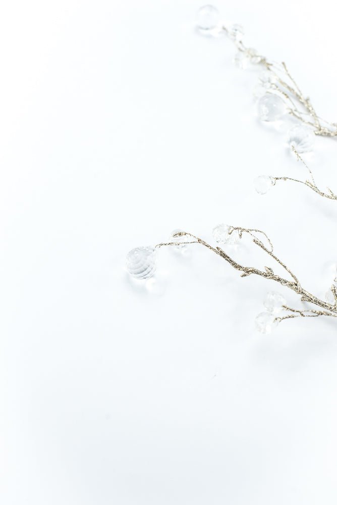 Champagne & Clear Jewel Spray - 30" - Greenery Market2826126CH