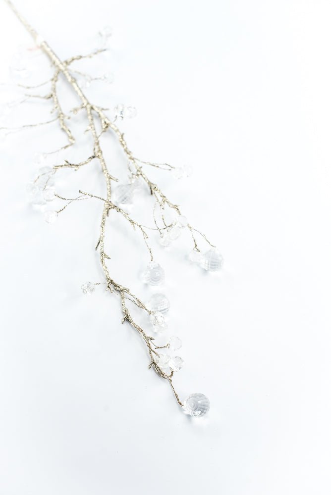Champagne & Clear Jewel Spray - 30" - Greenery Market2826126CH