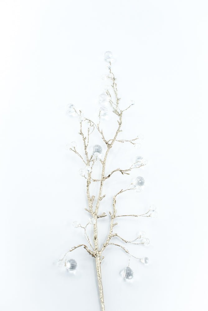 Champagne & Clear Jewel Spray - 30" - Greenery Market2826126CH