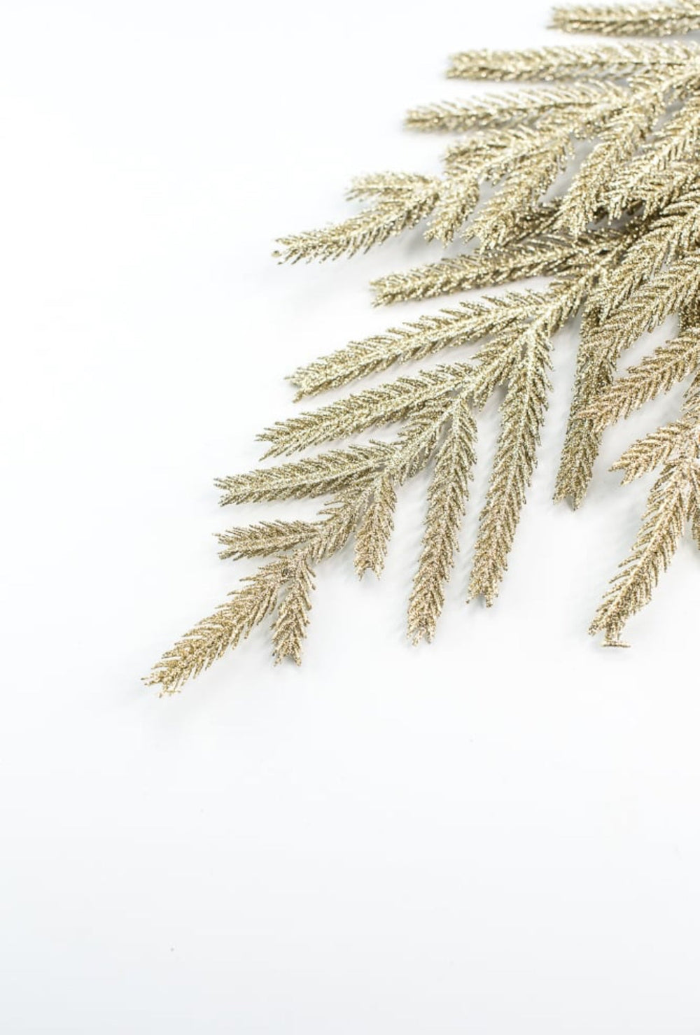 Champagne glitter pine spray - Greenery MarketSeasonal & Holiday DecorationsMTX74557 CHAM