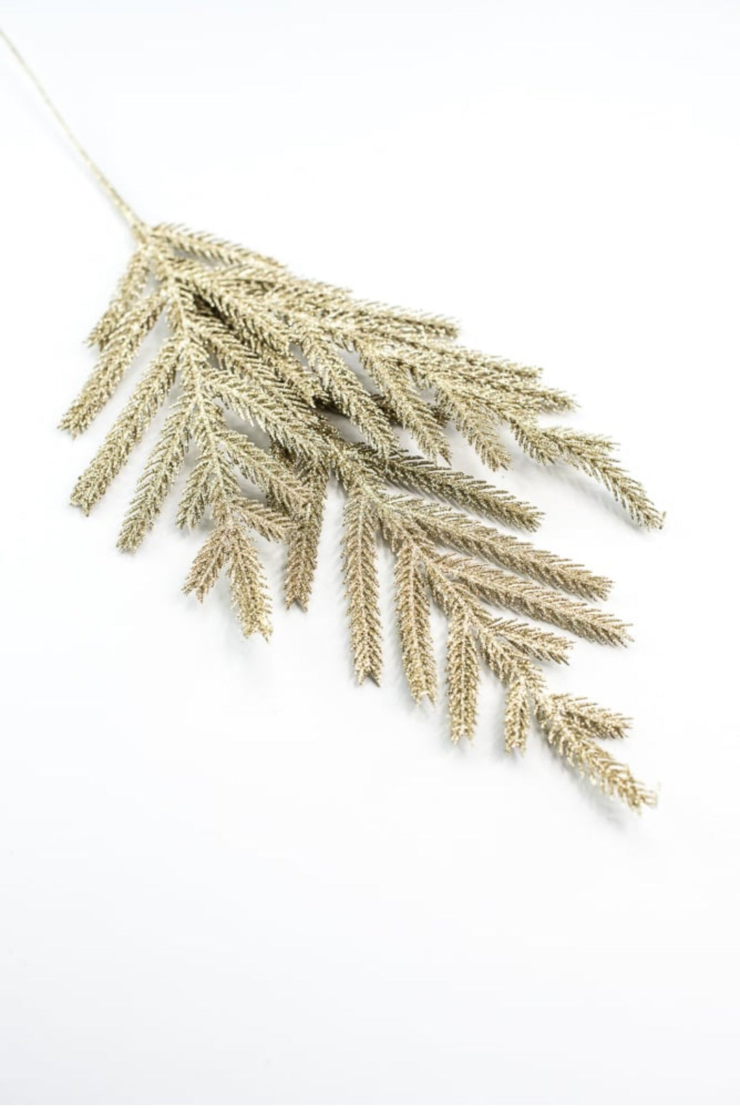 Champagne glitter pine spray - Greenery MarketSeasonal & Holiday DecorationsMTX74557 CHAM