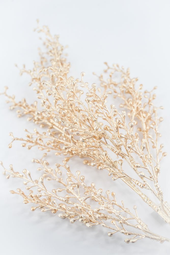 Champagne seed spray - Greenery MarketChristmasXG1046-CH