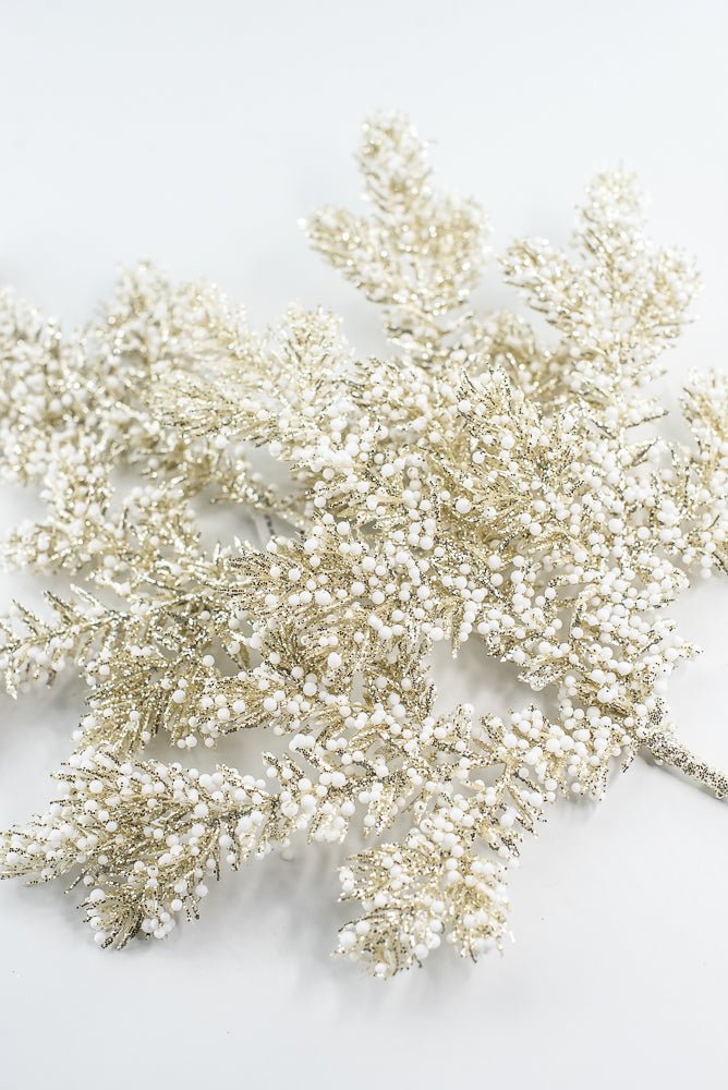 Champagne Shimmer Snowy Bubble Spray - 21.5" - Greenery MarketX1990SNOWY