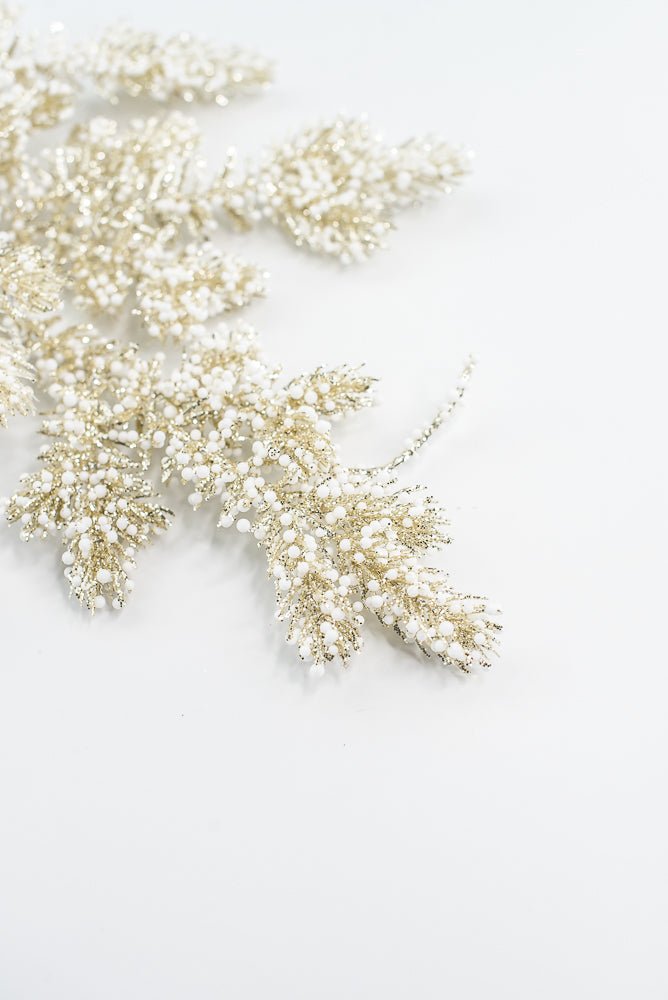 Champagne Shimmer Snowy Bubble Spray - 21.5" - Greenery MarketX1990SNOWY