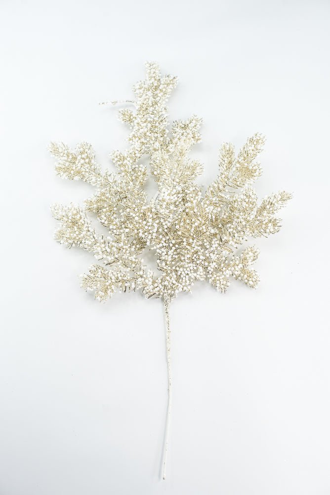 Champagne Shimmer Snowy Bubble Spray - 21.5" - Greenery MarketX1990SNOWY