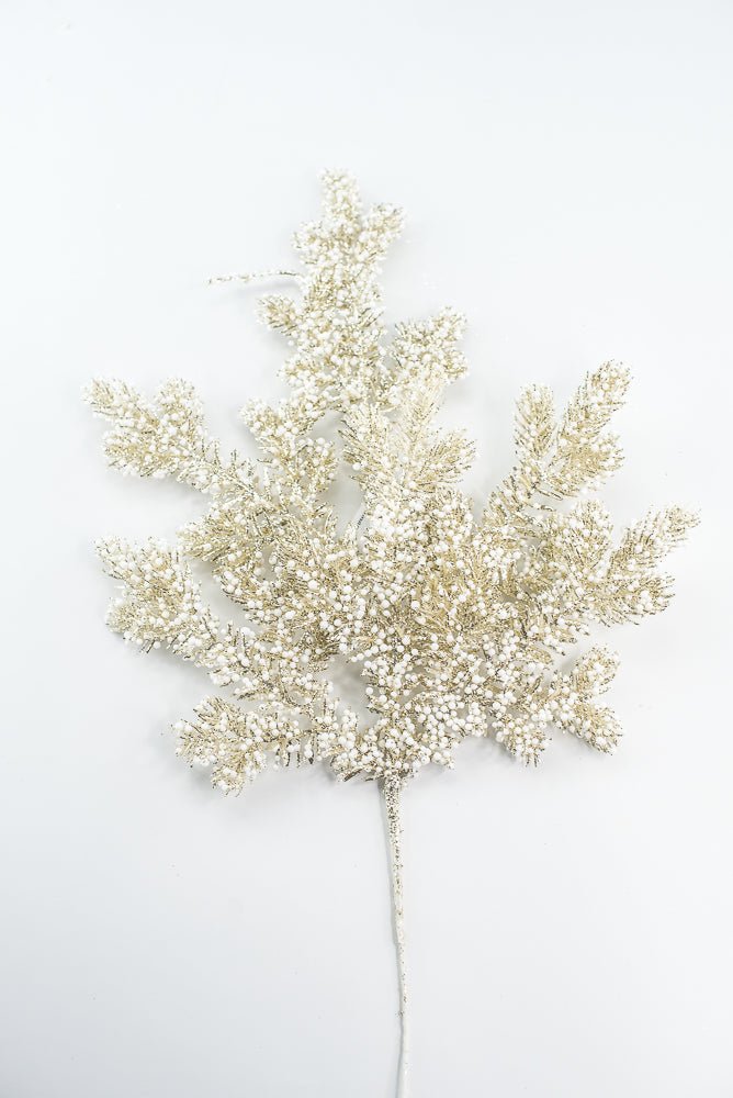 Champagne Shimmer Snowy Bubble Spray - 21.5" - Greenery MarketX1990SNOWY