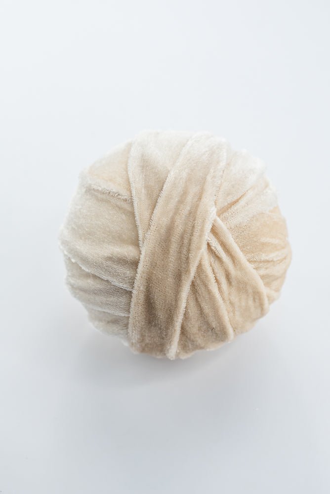 Champagne Velvet Ball Ornament - 4.7" - Greenery MarketOrnaments278122