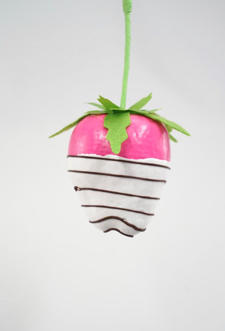 Chocolate Dipped Pink Strawberry Pick - 22" - Greenery MarketSeasonal & Holiday Decorations63908PK