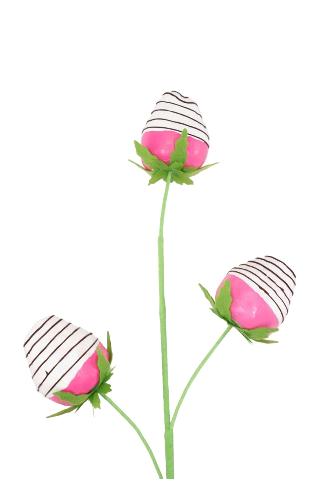 Chocolate Dipped Pink Strawberry Pick - 22" - Greenery MarketSeasonal & Holiday Decorations63908PK