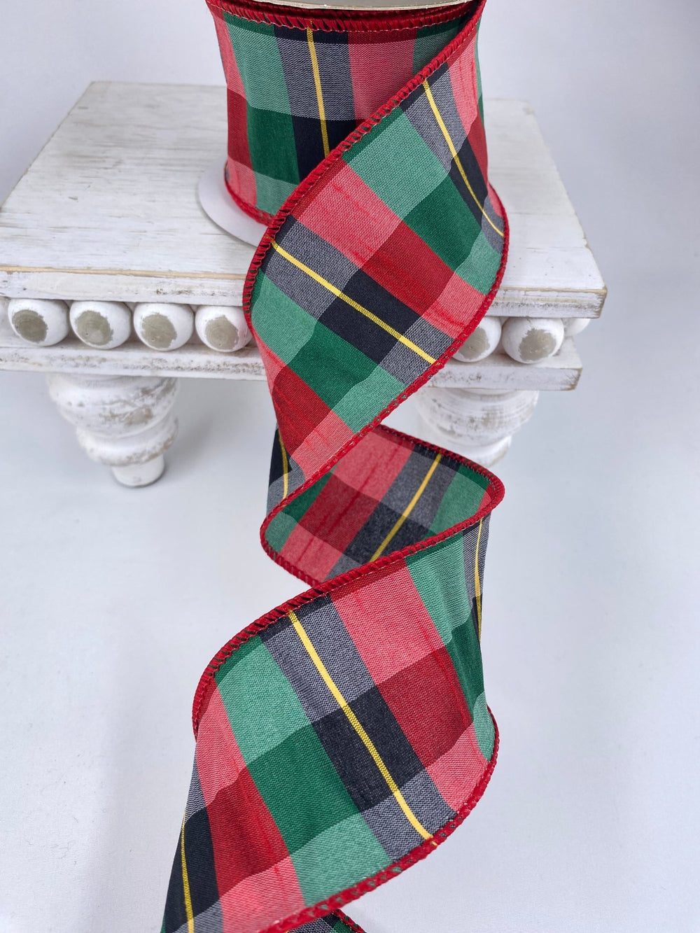Christmas Plaid wired ribbon 2.5” - Greenery MarketRibbons & Trim165983