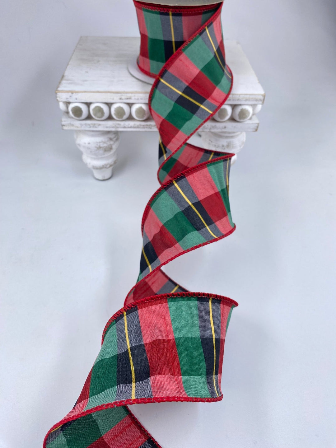 Christmas Plaid wired ribbon 2.5” - Greenery MarketRibbons & Trim165983