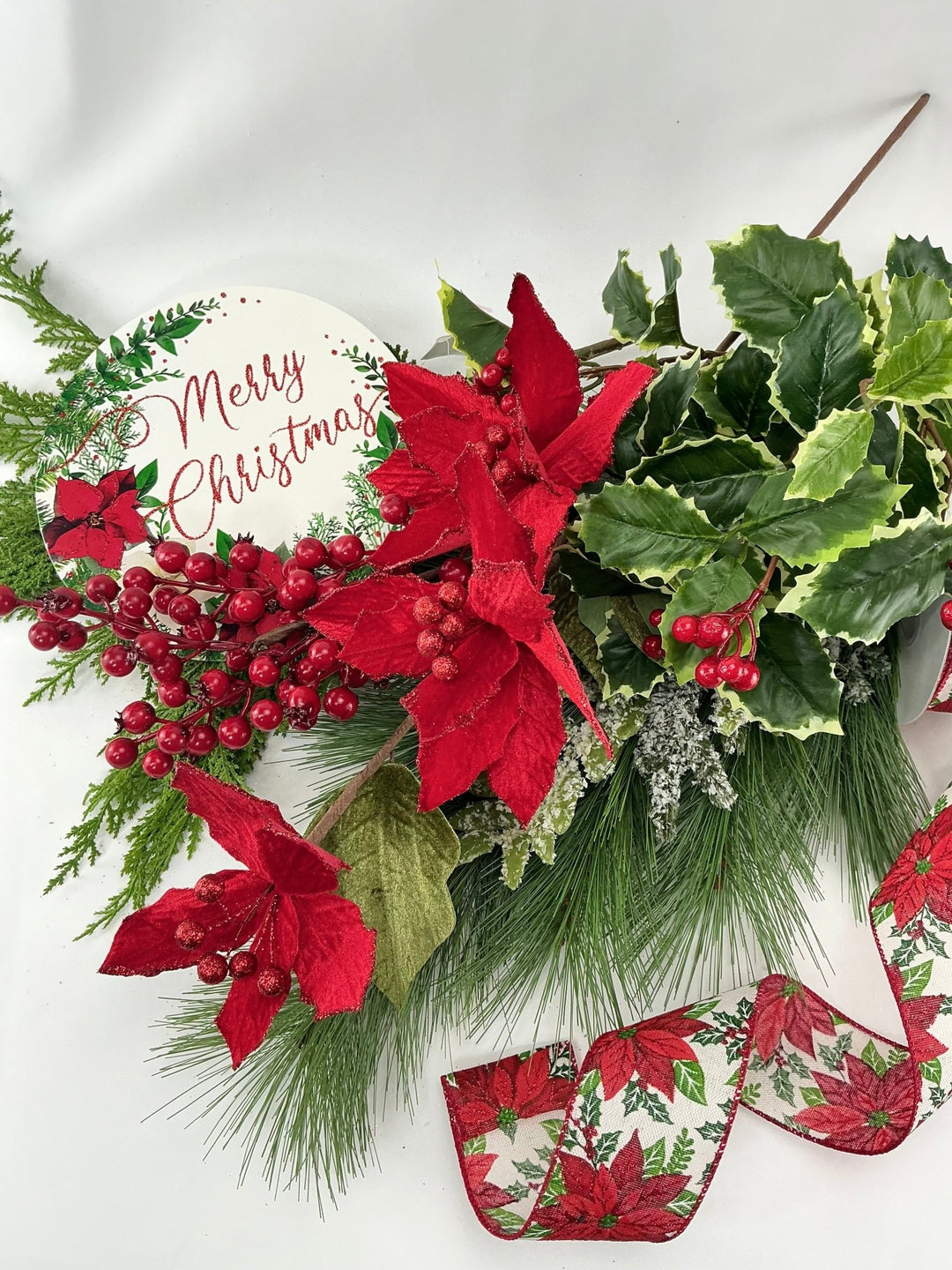 Christmas poinsettia - discounted bundle - Greenery MarketPoinsettiabundle