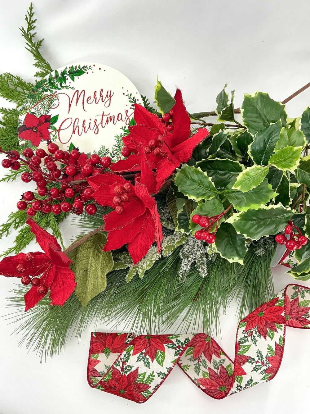 Christmas poinsettia - discounted bundle - Greenery MarketPoinsettiabundle