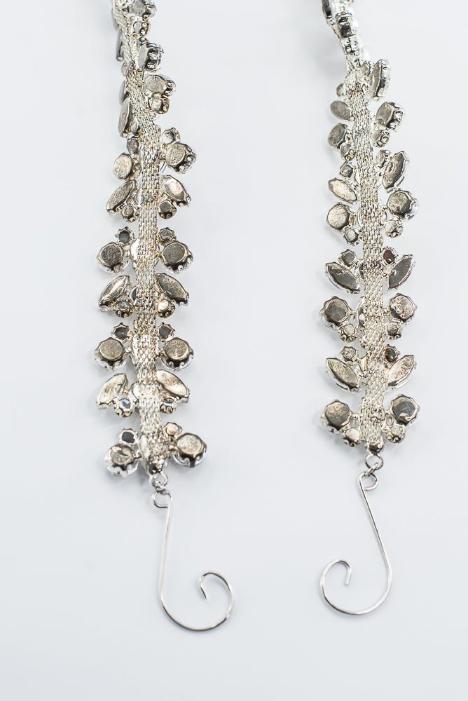 Clear Crystal Chain Garland With Hooks - 36" - Greenery MarketAC521CL