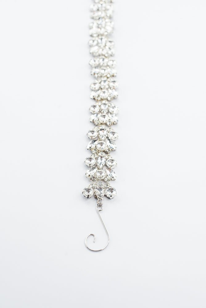 Clear Crystal Chain Garland With Hooks - 36" - Greenery MarketAC521CL