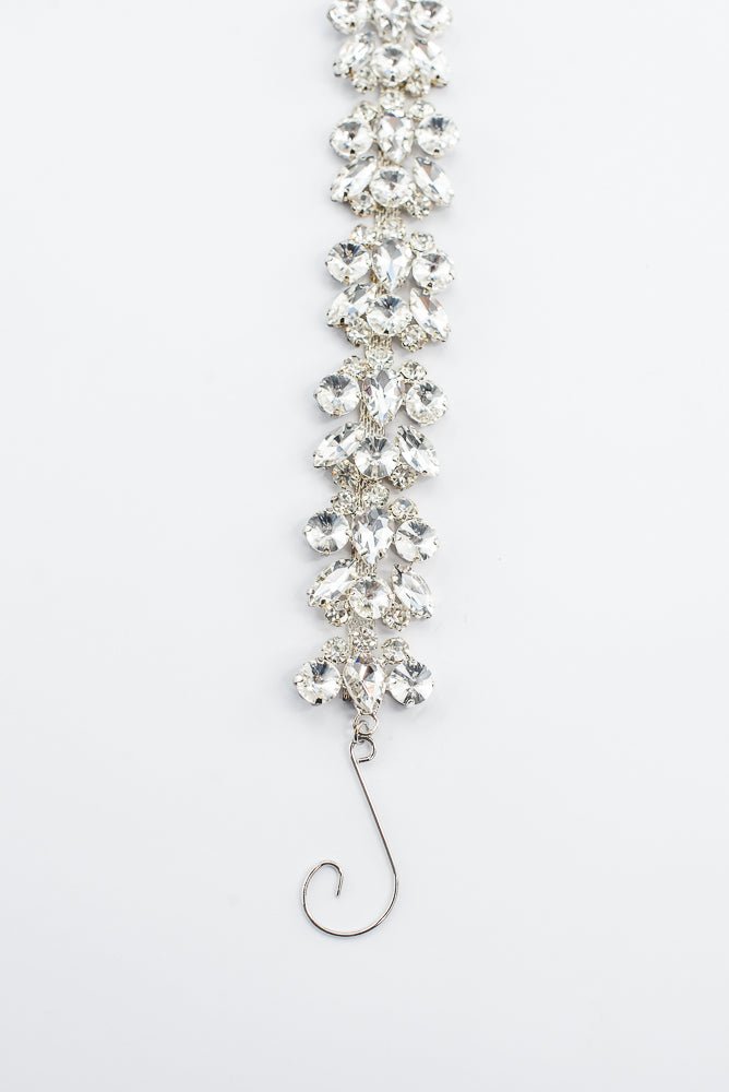 Clear Crystal Chain Garland With Hooks - 36" - Greenery MarketAC521CL