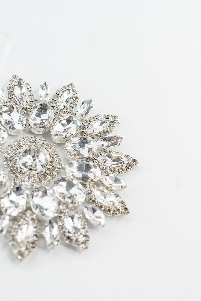 Clear Hanging Jewel Ornament - 4.25" - Greenery MarketAC518CL