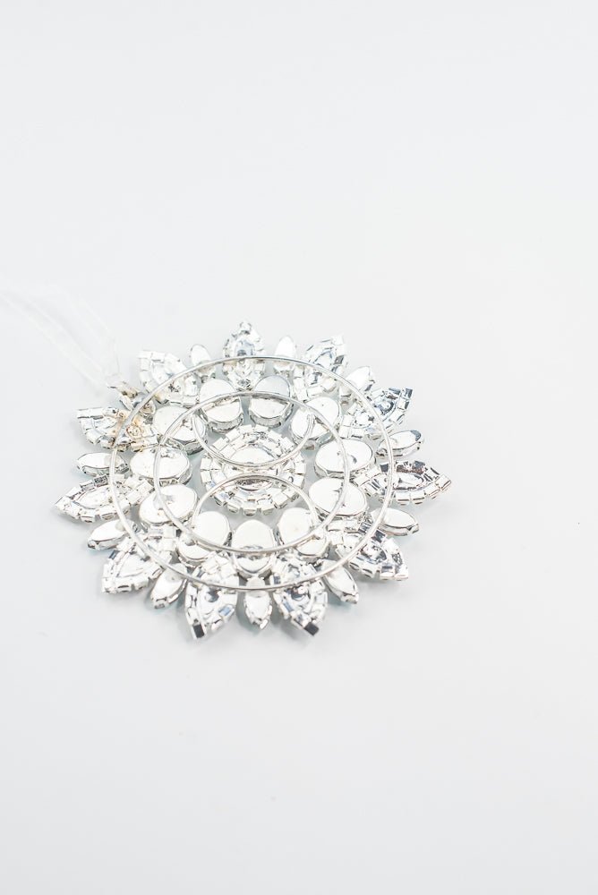 Clear Hanging Jewel Ornament - 4.25" - Greenery MarketAC518CL