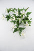 Clematis hanging vine bush - white - Greenery Marketartificial flowers27430