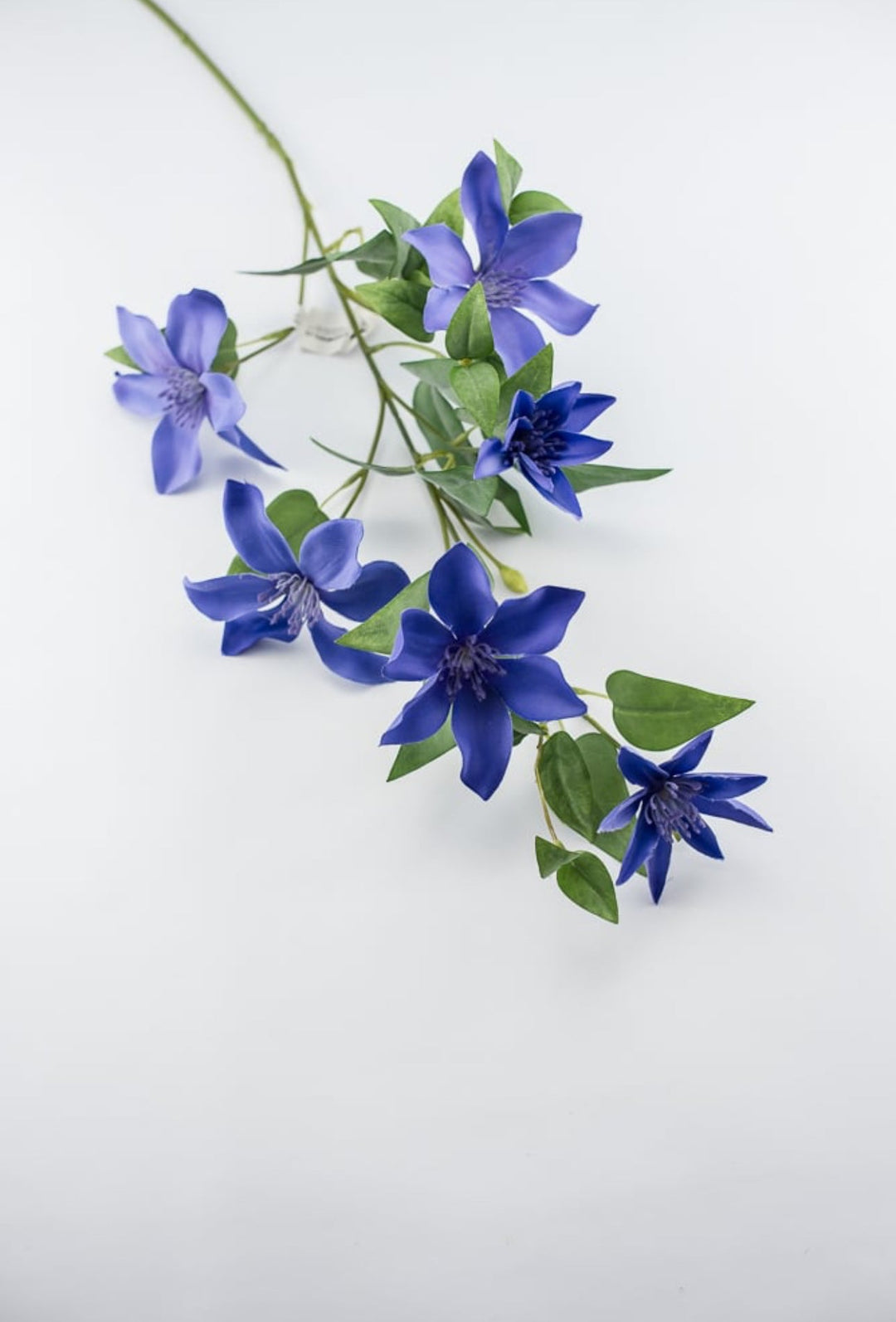 Clematis vine spray - periwinkle - Greenery Marketartificial flowers27433