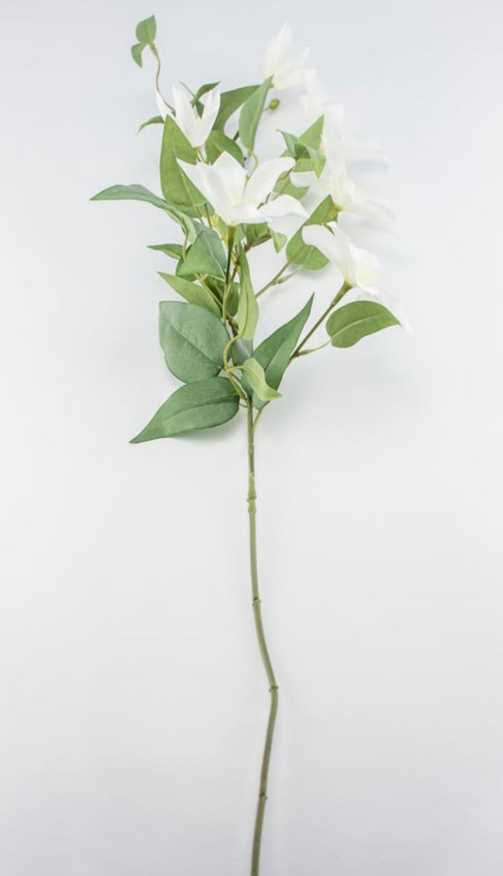 Clematis vine spray - white - Greenery Marketartificial flowers27432