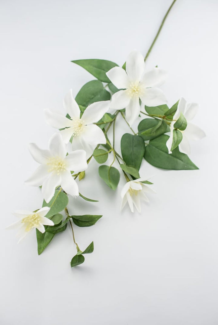 Clematis vine spray - white - Greenery Marketartificial flowers27432