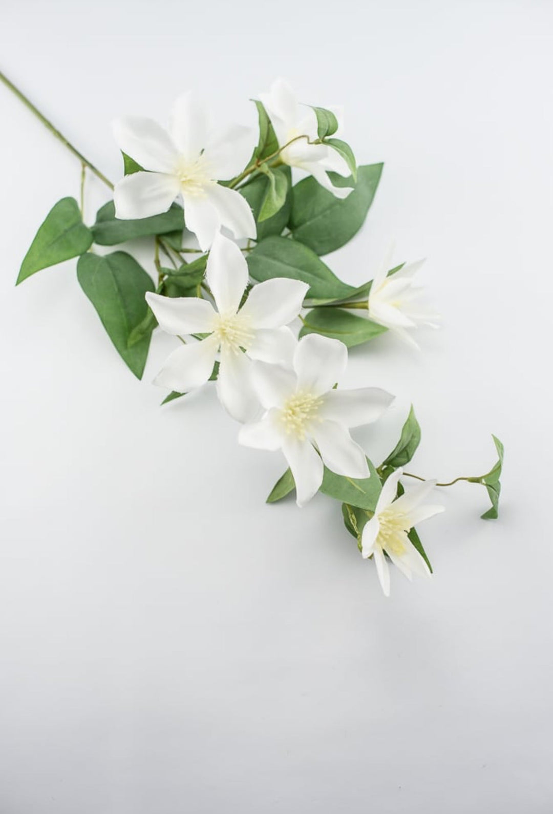 Clematis vine spray - white - Greenery Marketartificial flowers27432