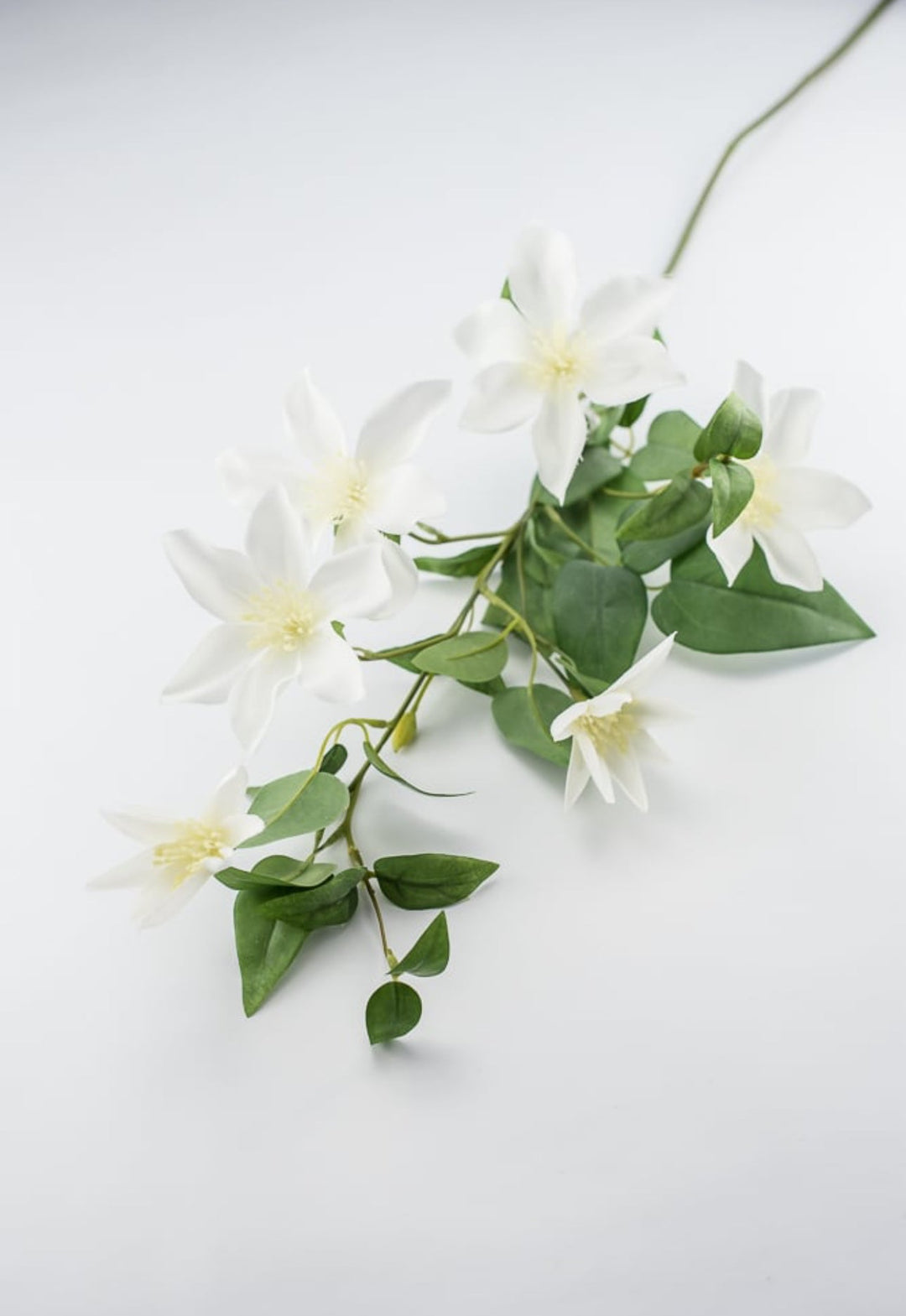 Clematis vine spray - white - Greenery Marketartificial flowers27432