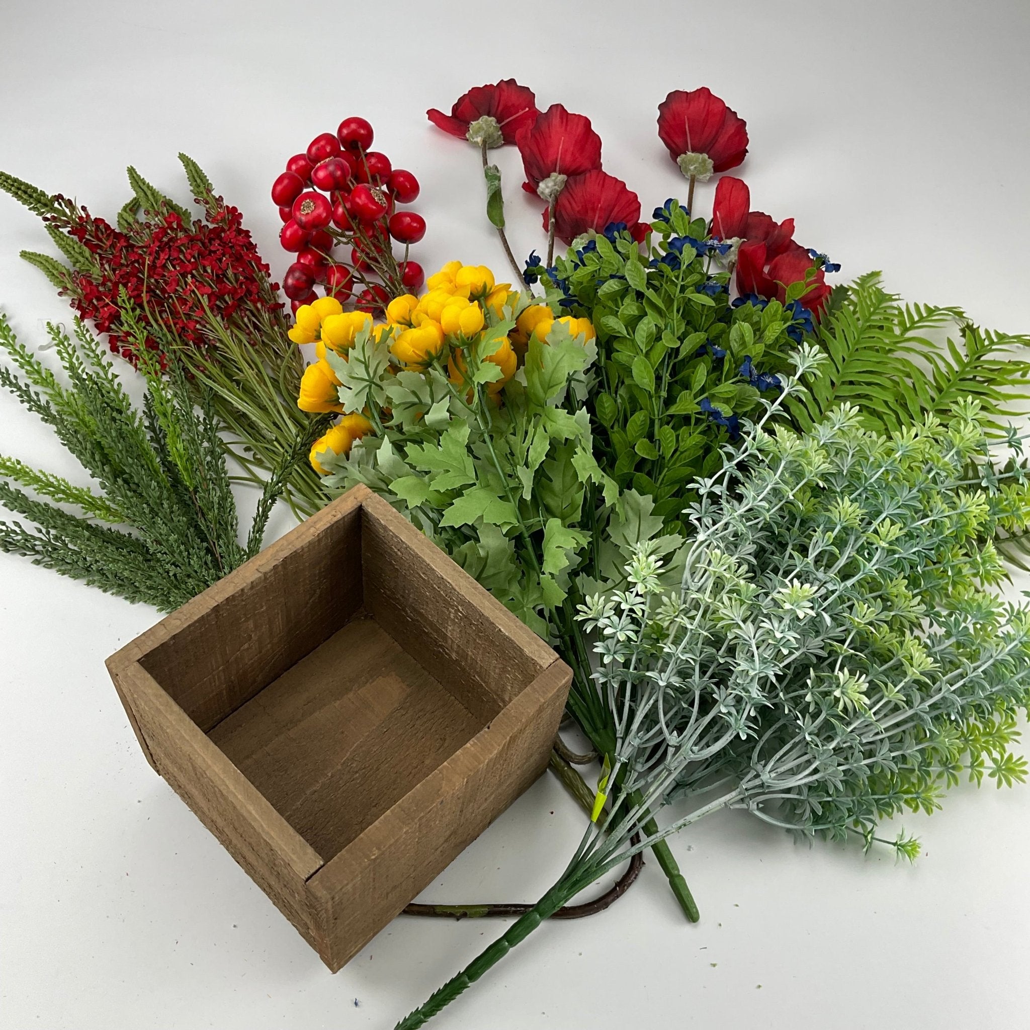 Color class - red and yellow arrangement kit - Greenery MarketYellowred BROWN x 10