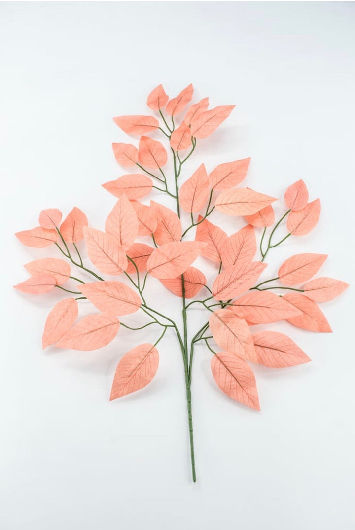 Coral Ficus Sprays Bundle - 23" - Greenery Market85352-CORAL