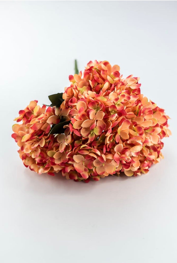 Coral Hydrangea Bush - 19" - Greenery MarketArtificial Flowers35160CO