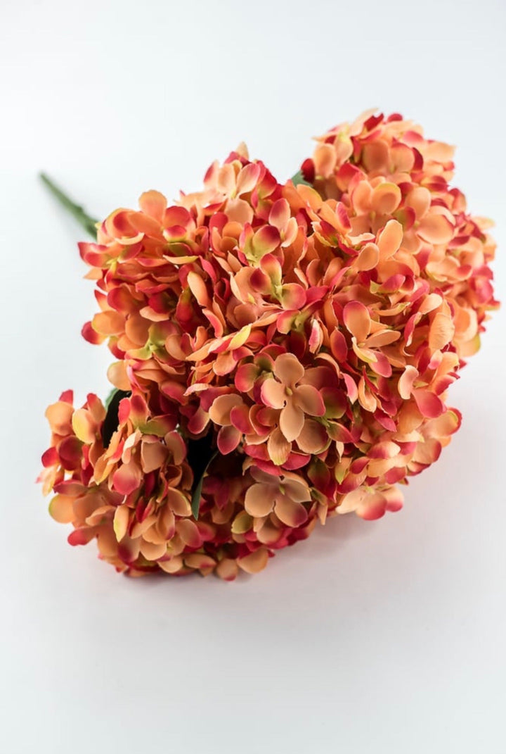 Coral Hydrangea Bush - 19" - Greenery MarketArtificial Flowers35160CO