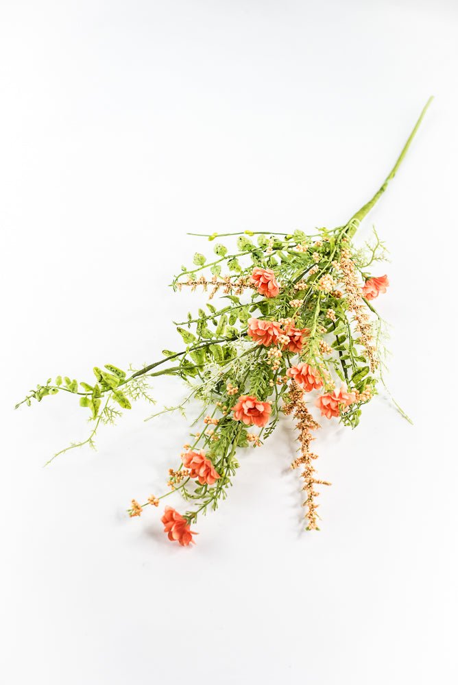 Coral Wild Flower Filler Spray - 28" - Greenery Market63737CO