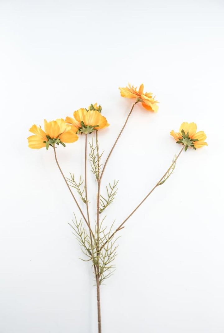 Cosmos spray - golden - Greenery Marketartificial flowers5357 - GOOR