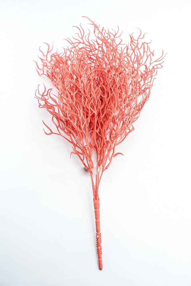 Cottonii seaweed bush - Coral - Greenery MarketGM57097COR